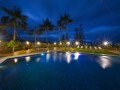 South Pacific Resort at night